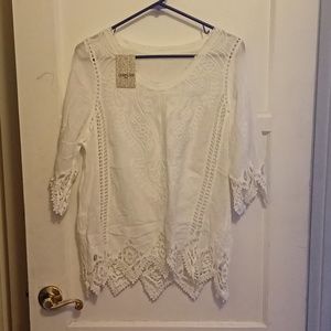 Hungarian white blouse